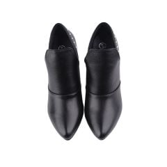 Giày Boot Hạnh Dung Đế Vuông Chỉ Nổi HD2529AG