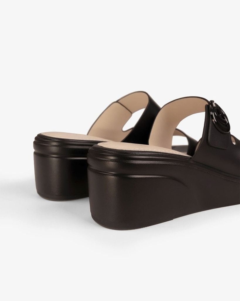 Dép Đế Xuồng Hạnh Dung Quai Chữ N HD27280BI