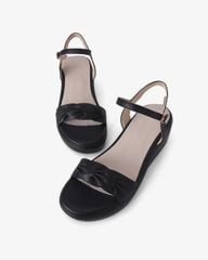 Sandal Đế Xuồng Hạnh Dung Bản Ngang Luồn HD27288BI