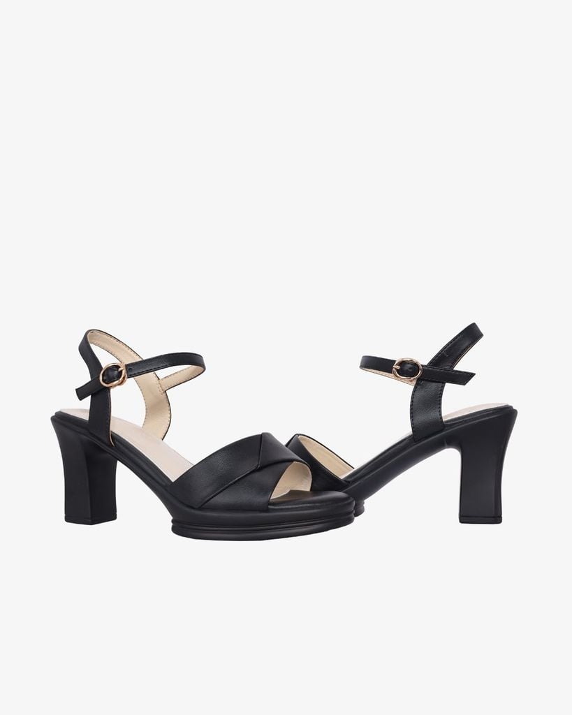 Giày Sandal Hạnh Dung Bản Đắp HD27326BI