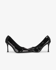 Giày Cao Gót Hạnh Dung Da Bóng Mũi Nhọn HD27337BI