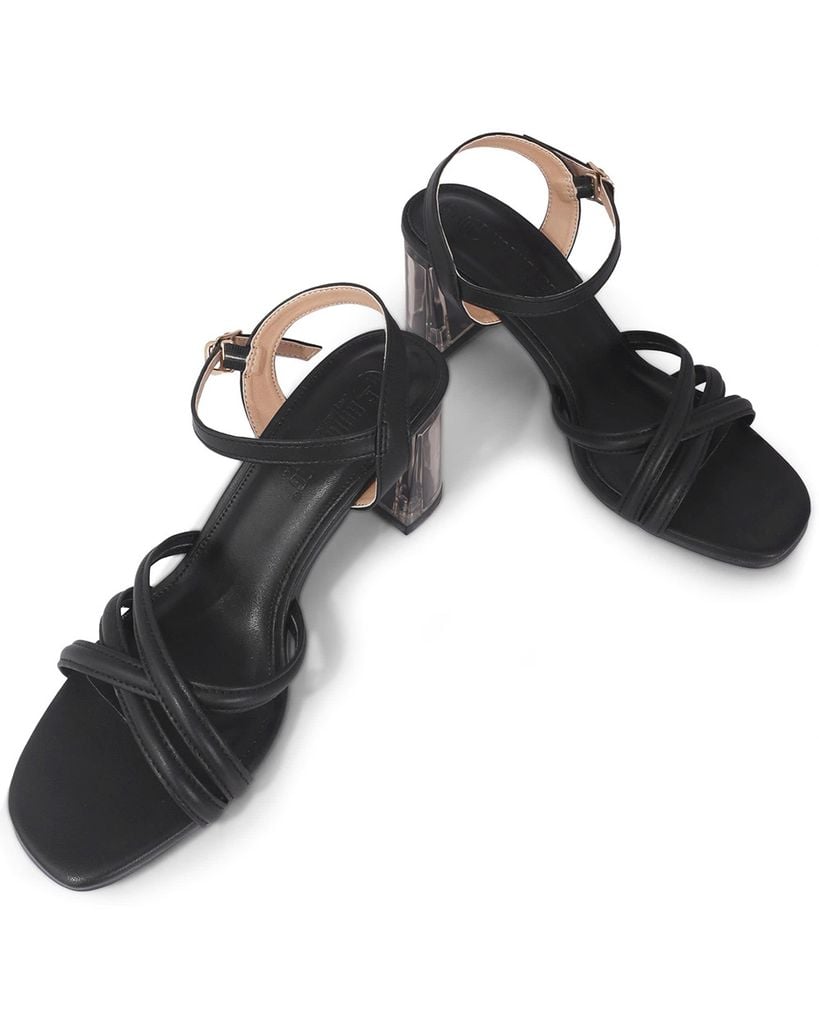 Sandal Cao Gót Hạnh Dung Quai Chéo Mảnh Gót Mica HD29160AY