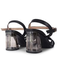 Sandal Cao Gót Hạnh Dung Quai Chéo Mảnh Gót Mica HD29160AY