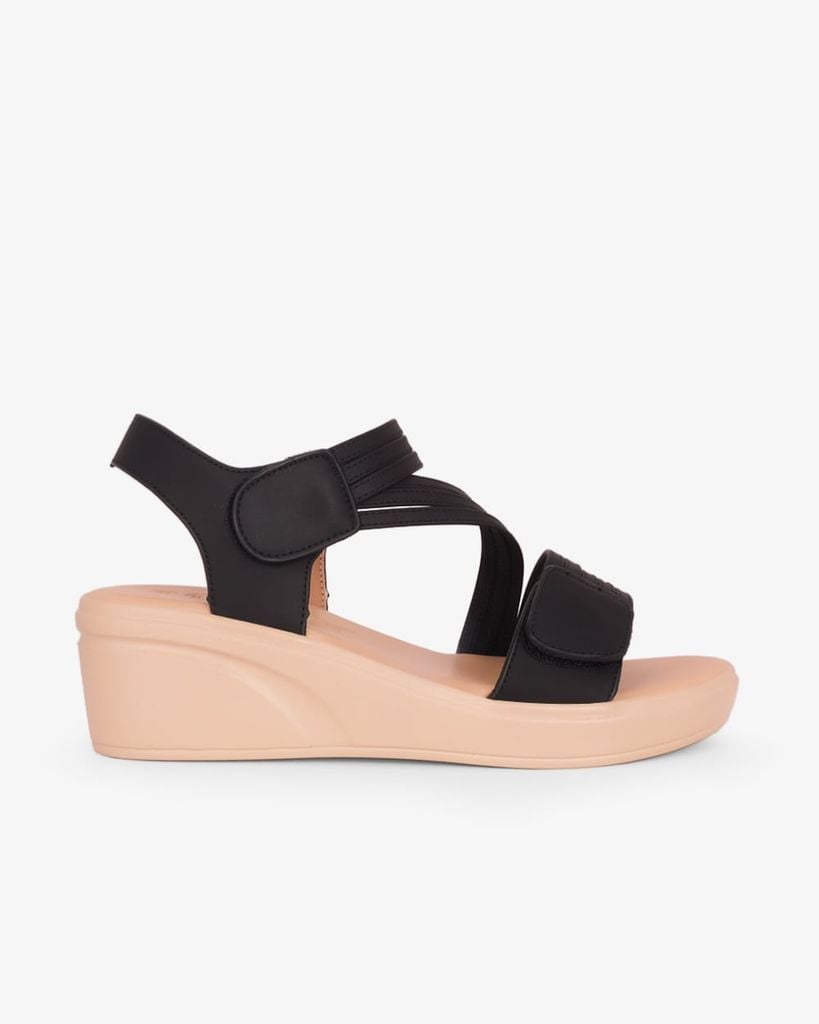 Sandal Đế Xuồng Hạnh Dung Quai Chéo Đan Dây HD29194AY