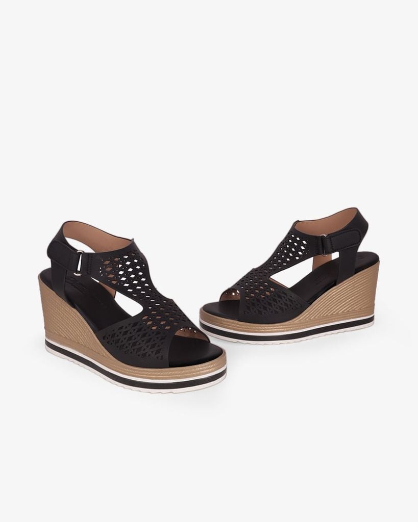 Sandal Đế Xuồng Hạnh Dung Quai Yếm Đục Lỗ HD29199AY