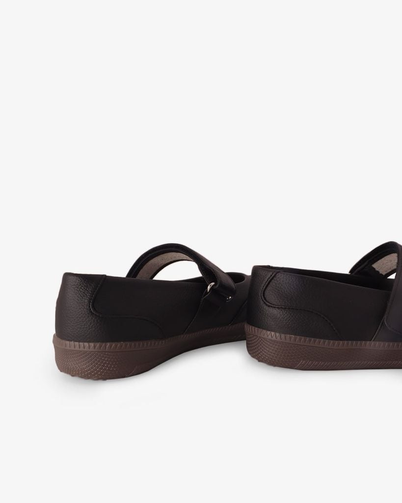 Giày Búp Bê Hạnh Dung Quai Dán Ngang HD29201AY