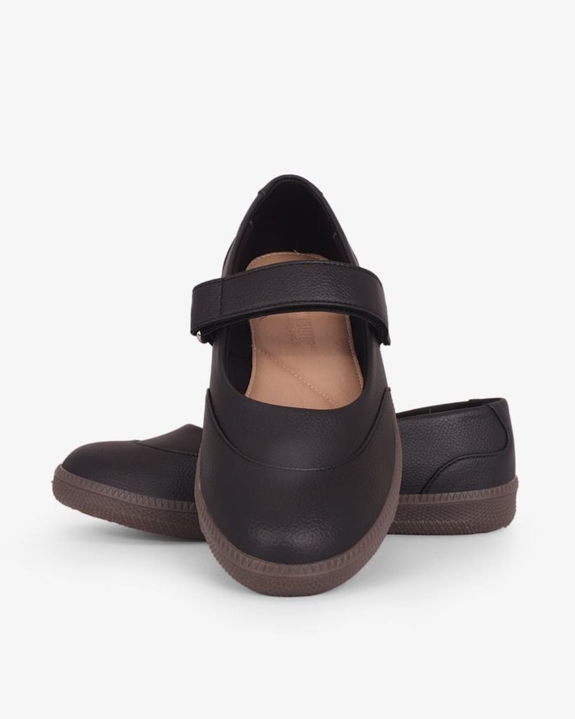 Giày Búp Bê Hạnh Dung Quai Dán Ngang HD29201AY