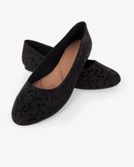 Giày Búp Bê Hạnh Dung Họa Tiết Nơ Giáng Sinh HD29202AY