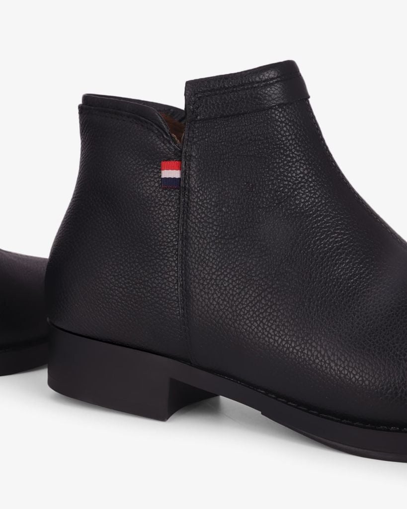 Giày Boot Hạnh Dung Khóa Kéo HD29203AY