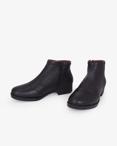 Giày Boot Hạnh Dung Chỉ Thêu Ngang HD29204AY