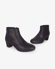 Giày Boot Hạnh Dung Khóa Kéo May HD29205AY