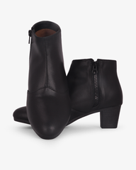 Giày Boot Hạnh Dung Khóa Kéo May HD29205AY