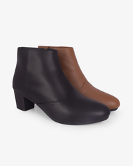 Giày Boot Hạnh Dung Khóa Kéo May HD29205AY