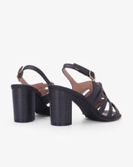 Sandal Cao Gót Hạnh Dung Quai Tán Đinh Tầng HD29206AY