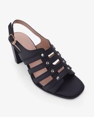 Sandal Cao Gót Hạnh Dung Quai Tán Đinh Tầng HD29206AY