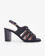 Sandal Cao Gót Hạnh Dung Quai Tán Đinh Tầng HD29206AY