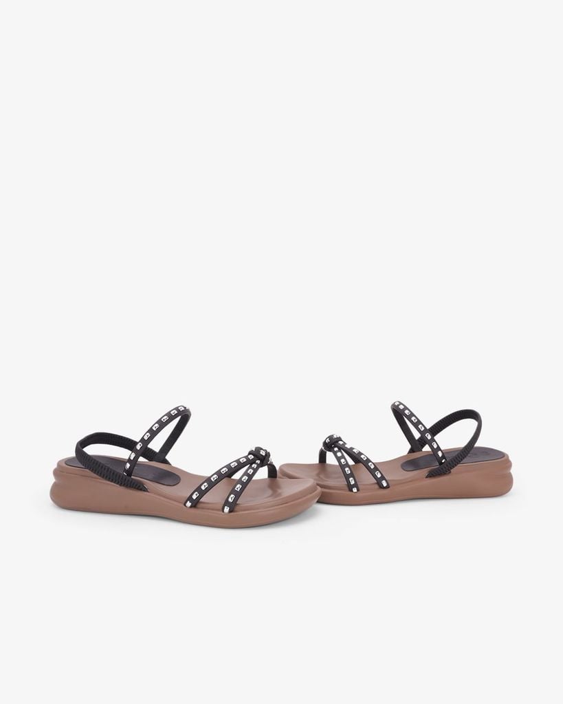 Sandal Đế Xẹp Hạnh Dung Quai Thắt Nút HD29209AY