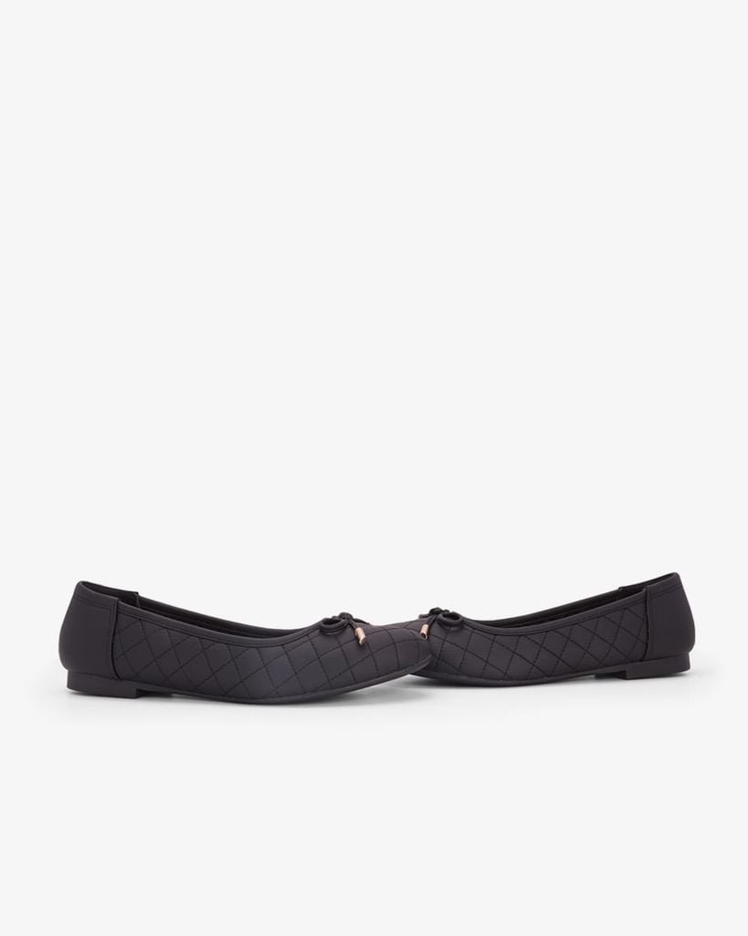 Giày Búp Bê Hạnh Dung Vuông Nơ HD29219AY