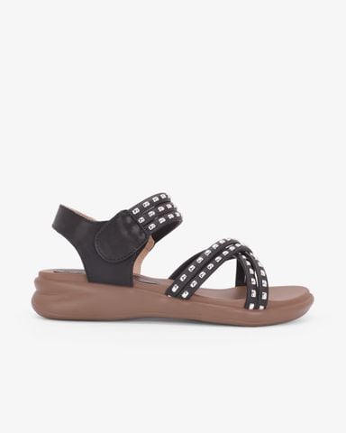 Sandal Đế Xẹp Hạnh Dung Quai Tán Đinh HD29223AY