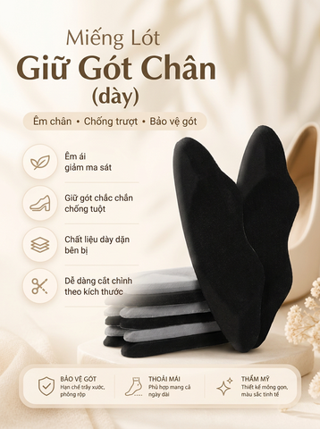 08001PK01 - Miếng Lót Giữ Gót Chân (dày)