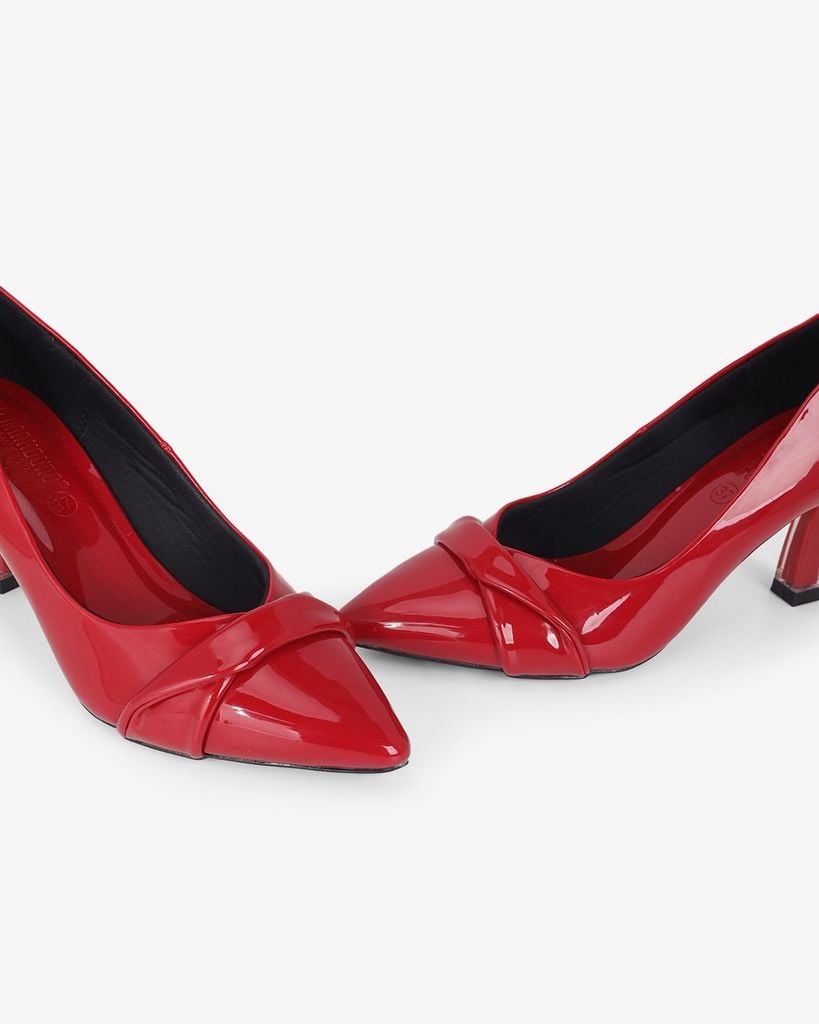 Giày Cao Gót Hạnh Dung Cổ Tim HD041086AD