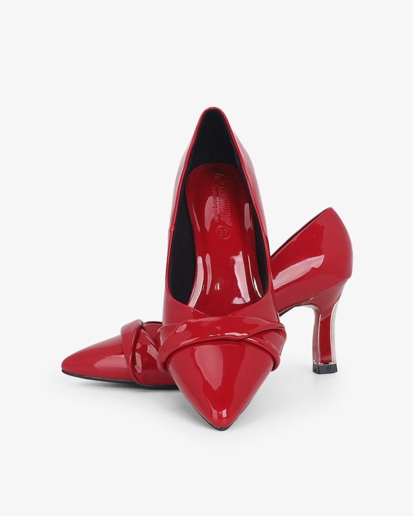 Giày Cao Gót Hạnh Dung Cổ Tim HD041086AD