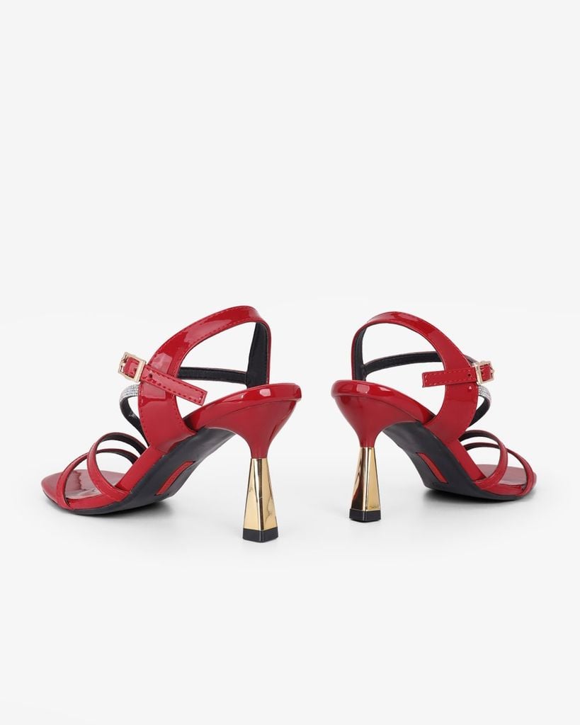 Sandal Cao Gót Hạnh Dung Dây Xoàn Xéo HD041097AD