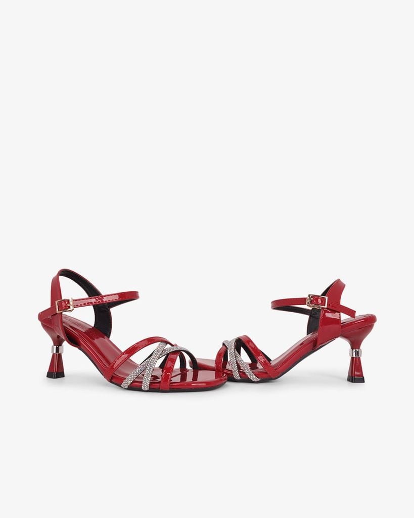 Sandal Hạnh Dung Dây Chéo Đan Xoàn Dây HD041103AD