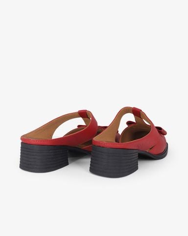 Dép Bít Mũi Hạnh Dung Quai Bản T Nơ HD041104AD