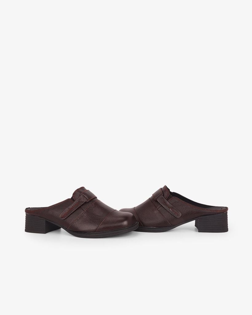 Dép Bít Mũi Hạnh Dung Yếm Vân May Ngang HD041114AD