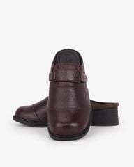 Dép Bít Mũi Hạnh Dung Yếm Vân May Ngang HD041114AD