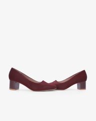 Giày Cao Gót Hạnh Dung Da Mềm HD041117AD
