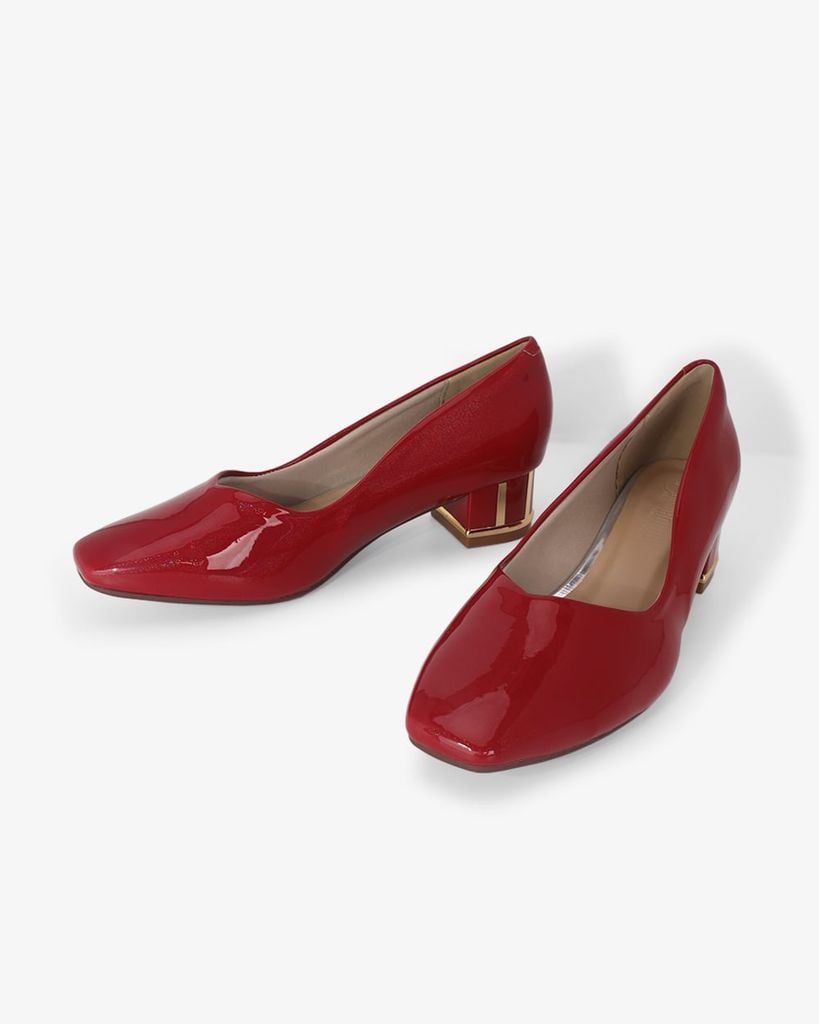 Giày Cao Gót Hạnh Dung Cổ Tim HD0656BA