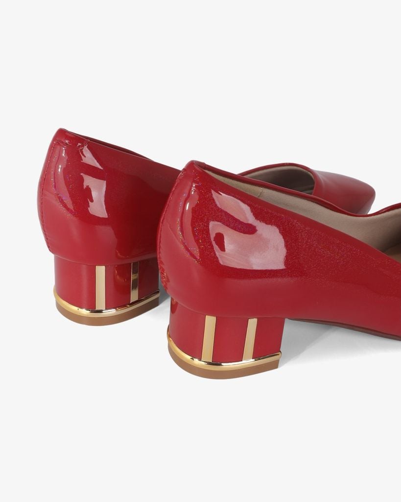 Giày Cao Gót Hạnh Dung Cổ Tim HD0656BA