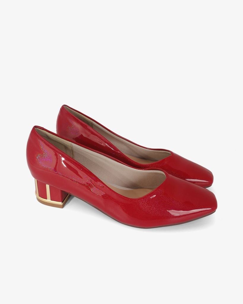 Giày Cao Gót Hạnh Dung Cổ Tim HD0656BA