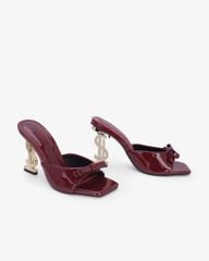 Dép Cao Gót Hạnh Dung Quai Nơ Đế Dollar HD0955AS