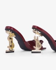 Dép Cao Gót Hạnh Dung Quai Nơ Đế Dollar HD0955AS