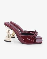 Dép Cao Gót Hạnh Dung Quai Nơ Đế Dollar HD0955AS