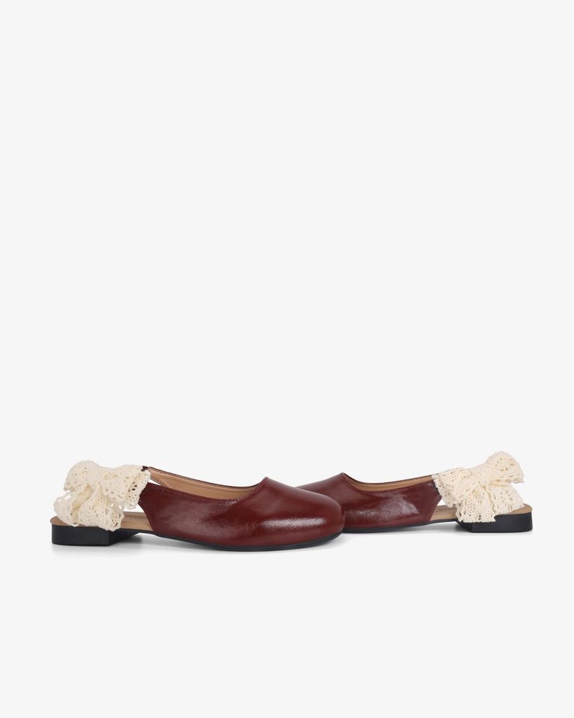 Sandal Hạnh Dung Bít Mũi Quai Nơ HD11110AV