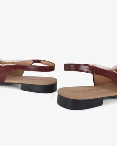 Sandal Hạnh Dung Bít Mũi Nơ HD11111AV