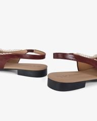 Sandal Hạnh Dung Bít Mũi Nơ HD11111AV