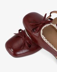 Sandal Hạnh Dung Bít Mũi Nơ HD11111AV