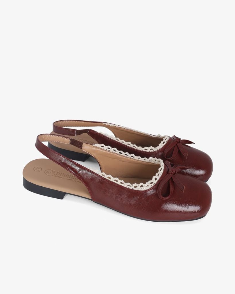 Sandal Hạnh Dung Bít Mũi Nơ HD11111AV