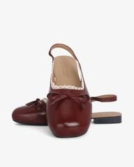 Sandal Hạnh Dung Bít Mũi Nơ HD11111AV