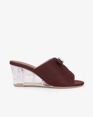 Dép Đế Xuồng Hạnh Dung Quai Bản Lớn Xoàn HD27343BI