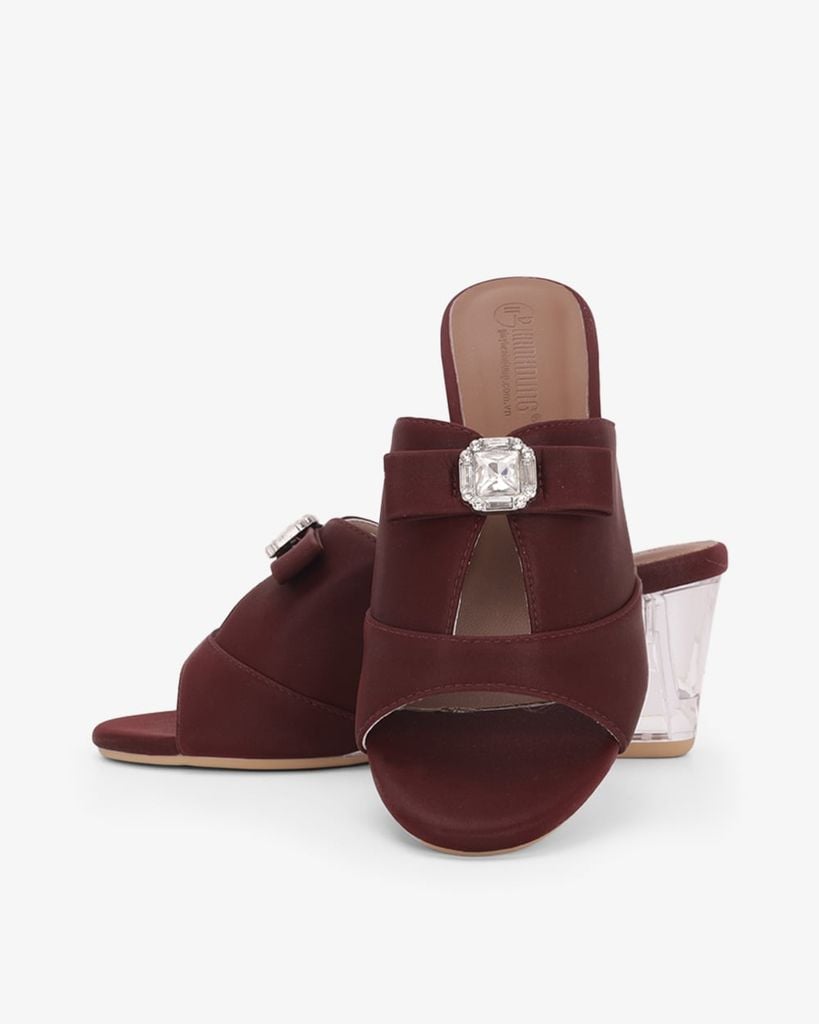 Dép Đế Xuồng Hạnh Dung Quai Bản Lớn Xoàn HD27343BI