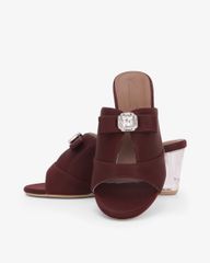 Dép Đế Xuồng Hạnh Dung Quai Bản Lớn Xoàn HD27343BI