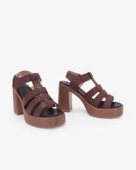 Sandal Cao Gót Hạnh Dung Quai Chiến Binh HD29208AY