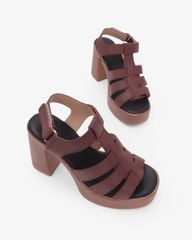 Sandal Cao Gót Hạnh Dung Quai Chiến Binh HD29208AY
