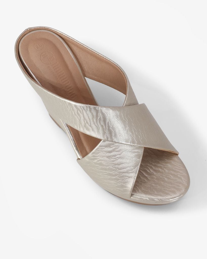 Dép Đế Xuồng Hạnh Dung Quai Chéo 12F HD02251AB